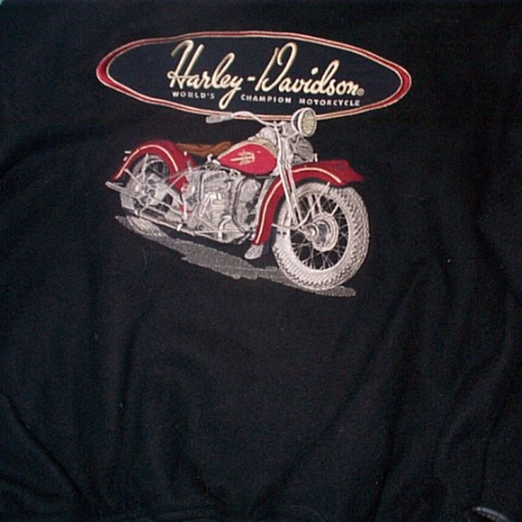 Harley Davidson wool jacket w/ lots of patches - Picture 6 of 6